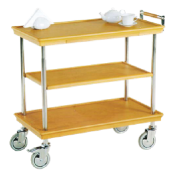 Ahşap Servis Arabası