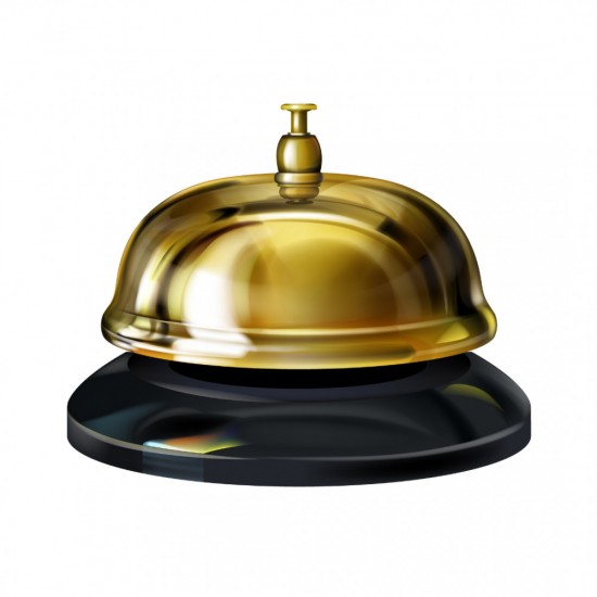 Resepsiyon Zili Pirinç